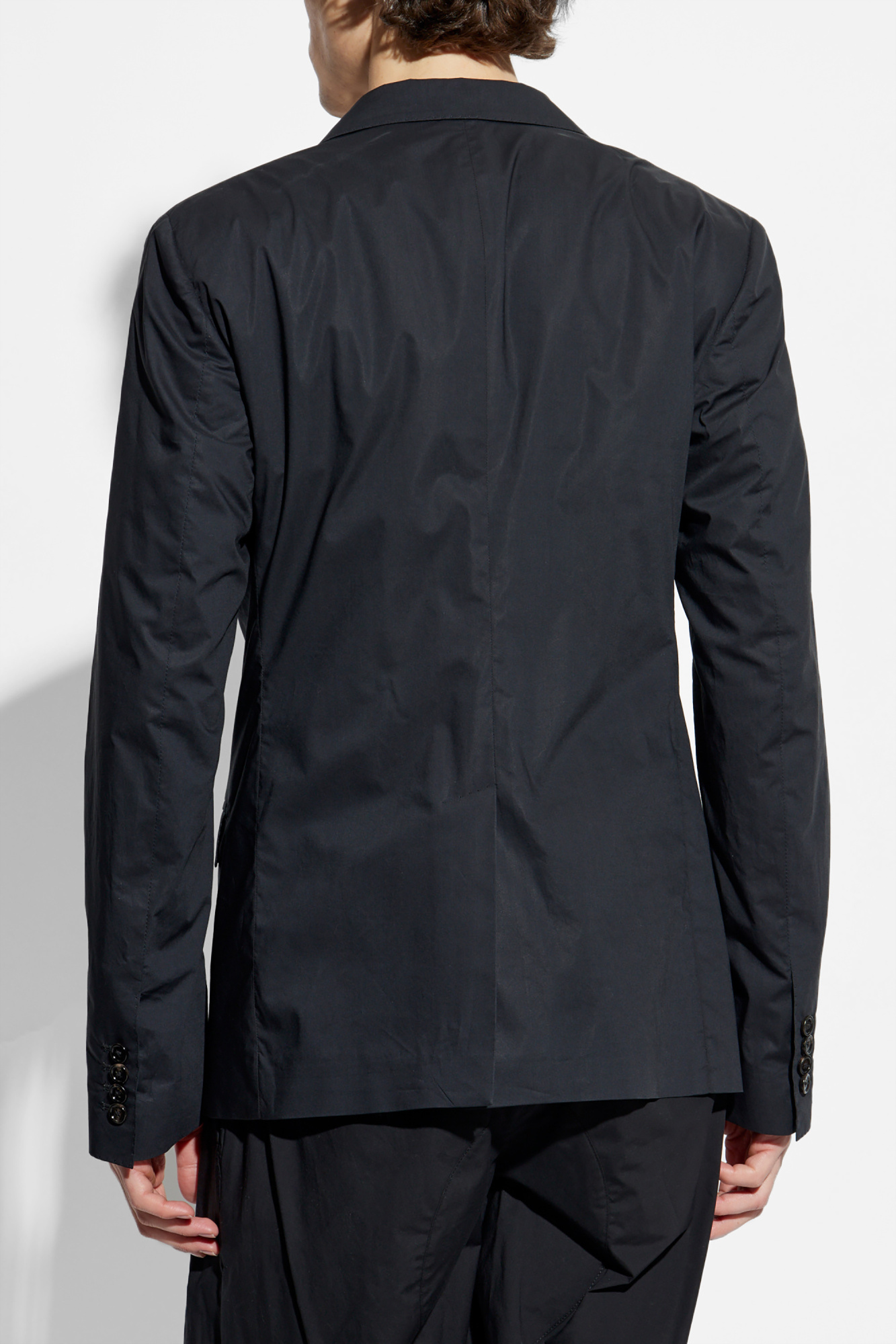 Dolce & Gabbana Cotton blazer with single vent | Men's